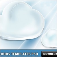 Clouds Templates PSD