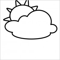 Cloudy - Outline