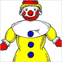 Clown clip art
