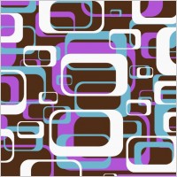 Clue Retro Shapes Pattern clip art