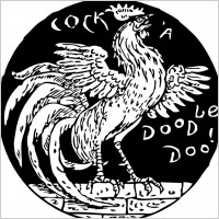 Cock A Doodle Doo clip art
