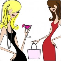 Cocktail Chic Vector Graphics