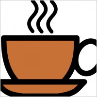 Coffee Cup Icon clip art