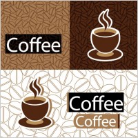 coffee theme vector