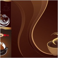 coffee theme vector