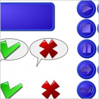 Collection Of Buttons Gui clip art
