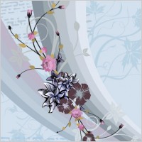 collection of european style pattern vector 3
