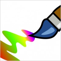 Color Brush Cartoon clip art