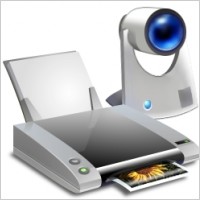 Color printer and webcam