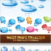 colored crystal beads eps