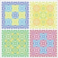 Colored Pattern Background Vector