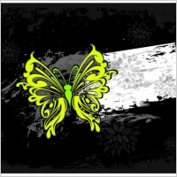 colorful abstract butterfly pattern 03 vector