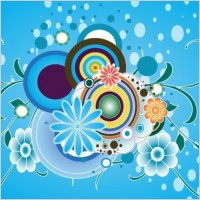 COLORFUL BACKGROUND VECTOR GRAPHIC