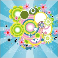 Colorful design vector graphic