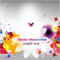 colorful fashion pattern 02 vector