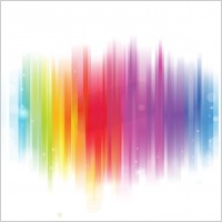 Colorful Glowing Background Vector