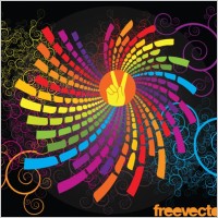 Colorful Scroll Graphics