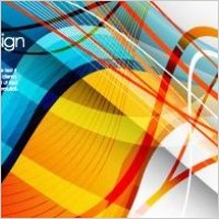 colorful striped background vector 4 m