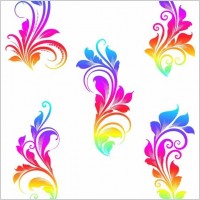 Colorful Swirls Vector Graphics