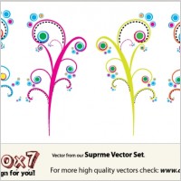 Colorful Swirls Vectors