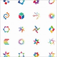 Colorful Vector Icon Set