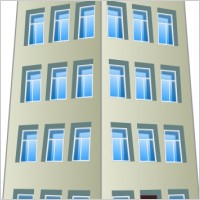 Commercial Industrial Building clip art