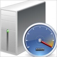 Computer case and clock