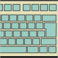 Computer Keyboard clip art