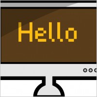 Computer Lcd Screen clip art