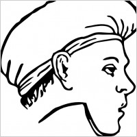 Cook Clothing Sallad Cap clip art