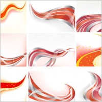 cool dynamic lines of the background vector