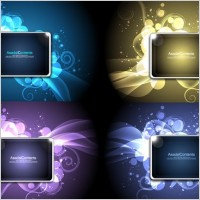 cool glare pattern vector series 3