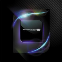 cool halo background vector 3