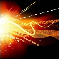 Cool trend glare element vector graphic 1