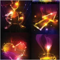 cool vector graphics symphony of light