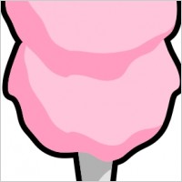 Cotton Candy clip art