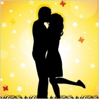 Couple Kissing