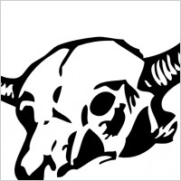 Cow Skull clip art