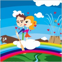 Crazy Love Vector