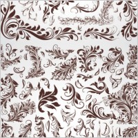 crude fashion pattern vector