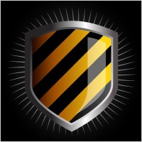 crystal texture of twill vector shield