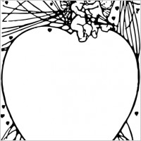 Cupid Frame clip art