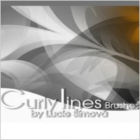CurlyLines Brushe