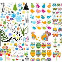 cute animal vector