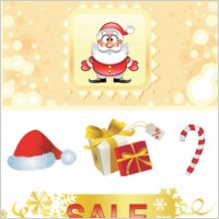 cute christmas pattern vector
