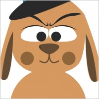 Cute dog avatar