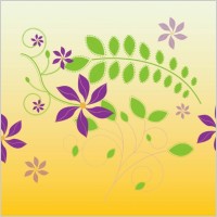 Cute Flowers Illustration