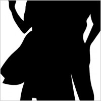 Dancing Couple Fifties clip art