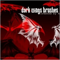 Dark Wings Brushes