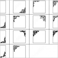 decorative border brush